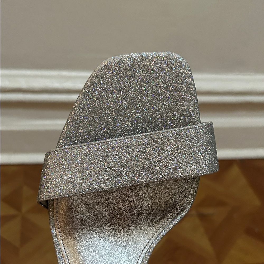 Michael Kors Sparkling Silver Women's Heels - Picture 3 of 8